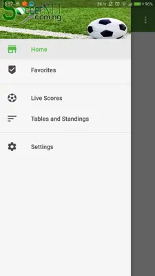 SoccerNet Nigeria android App screenshot 1